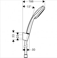 HANSGROHE CROMA 100 MULTI PORTER S